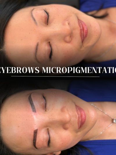 eyebrows micropigmentation