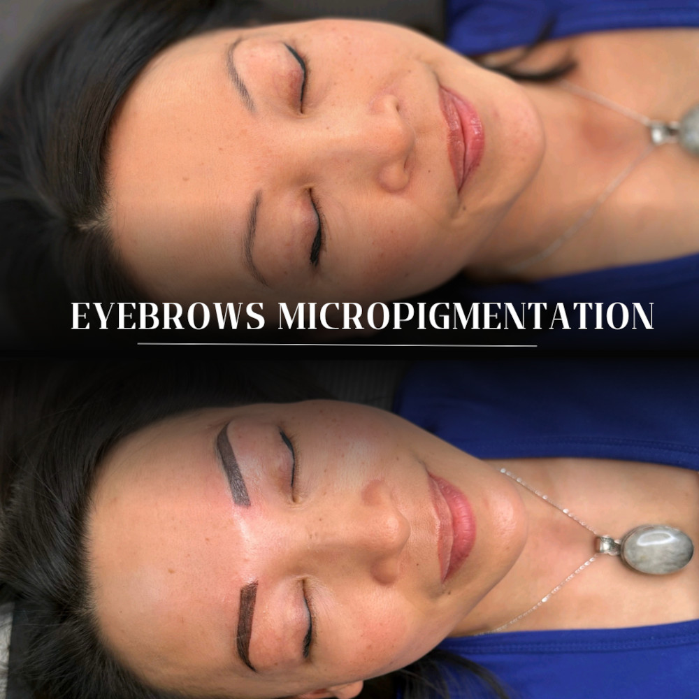 eyebrows micropigmentation